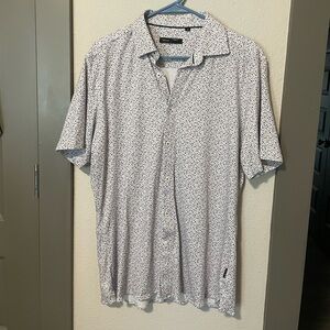 Hörst Men’s Patterned Jersey Button Down Shirt Sleeve